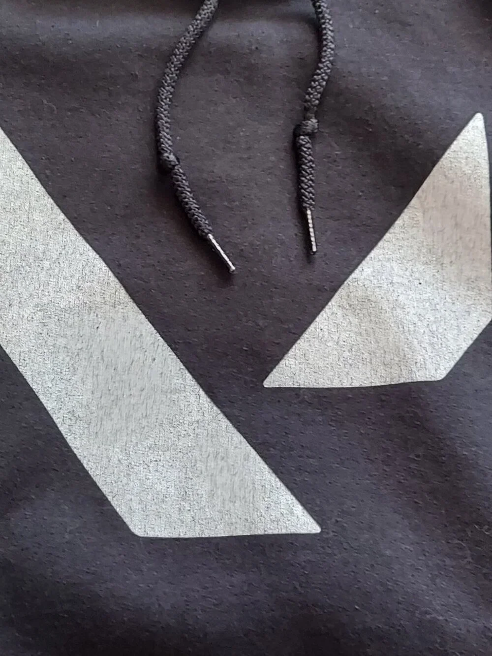 Black Valorant Logo Hoodie Sweatshirt Unisex Small